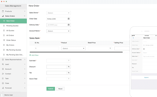 zoho crm